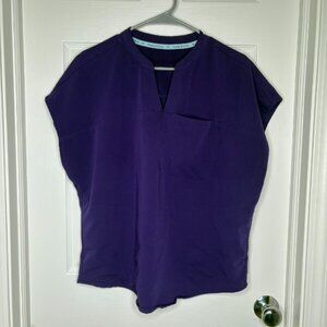 Fabletics Purple Scrub Top Women's Size Large
